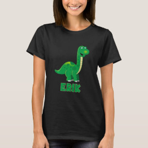 Kids Dino dinosaur name Erik T-Shirt