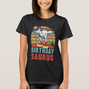 Kids Dino Rex Dinasour Birthday Party Babysaurus T-Shirt