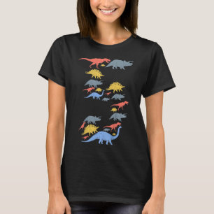 Kids Dinosaur 5th Birthday For 5 Year Old Girls a T-Shirt