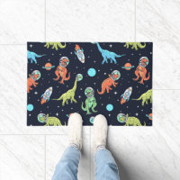 Kids Dinosaur Astronaut Pattern