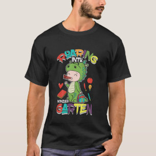 Kids Dinosaur Dino For Kids Kindergarten Boys Rex T-Shirt
