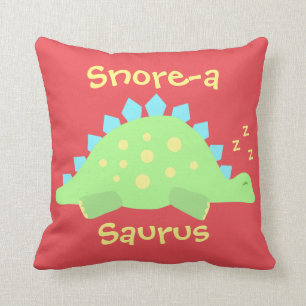 Kids Dinosaur Sleepy Baby Stegosaurus Cushion
