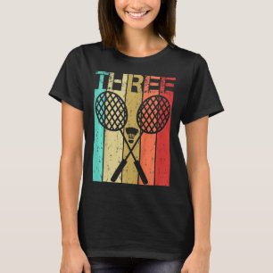 Kids Dminton 3 Birthday Boy Girl Dminton 3 Year Ol T-Shirt