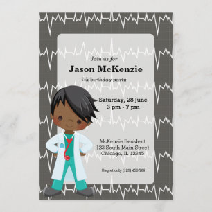 Kids Doctor Invitation
