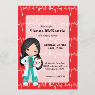 Kids Doctor Invitation