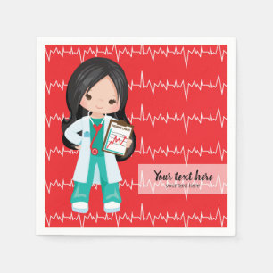 Kids Doctor Napkin