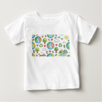 kids drawing earth crayon colour pencil design