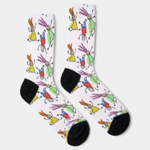 Kids Drawing on  Socks
