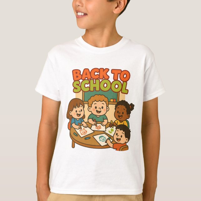 Kids Drawing T-Shirt (Front)