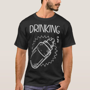 Kids Drinking Milk Buddies Funny Twin Boys Twins M T-Shirt
