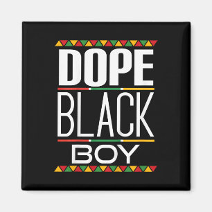 Kids Drug Black Boy Black History Month Magnet