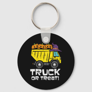 Kids Dump Truck Or Treat Halloween Costume Toddler Key Ring
