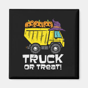 Kids Dump Truck Or Treat Halloween Costume Toddler Magnet