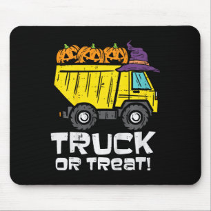 Kids Dump Truck Or Treat Halloween Costume Toddler Mouse Pad