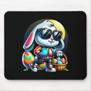 Kids Easter Bunny Boys  Mouse Pad