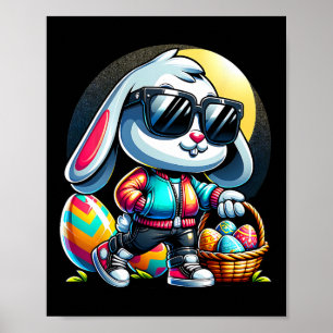 Kids Easter Bunny Boys  Poster