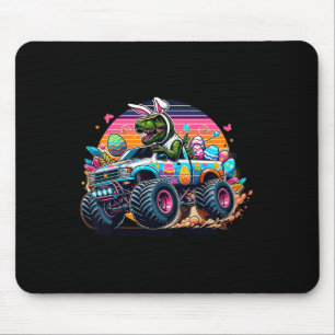 Kids Easter Shirts Boys T Rex Dinosaur Rabbit Truc Mouse Pad