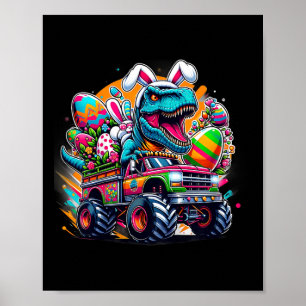 Kids Easter Shirts Boys Toddler Boy Rabbit Bunny T Poster
