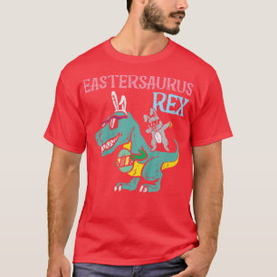 Kids Eastersaurus Re Tre Bunny Dab Easter Boys Kid T-Shirt