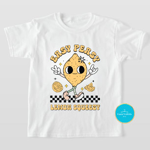 Kids Easy Peasy Lemon Squeezy Retro T-Shirt
