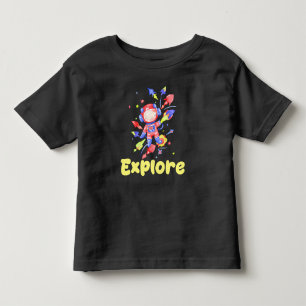Kids Explore Space Toddler T-Shirt