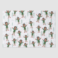 Kid's Face & Name Elf Christmas Funny Pattern