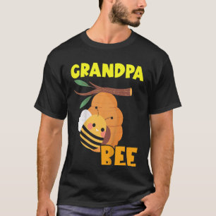 Kids Family Grandpa Bee Gifts Grandma Birthday Bee T-Shirt