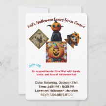 Kid's Fancy-Dress Halloween Party Contest