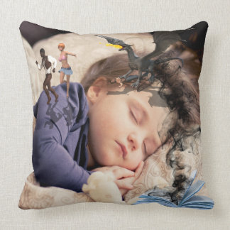 Kids Fantasy Throw Pillow