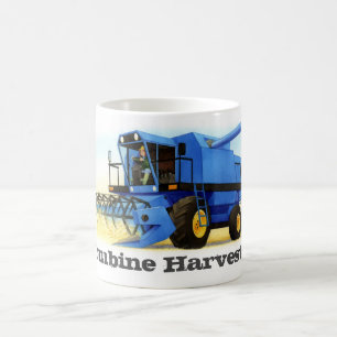 Kid's Farm Combine Harvester Coffee Mug