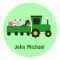 Kids Farm Tractor  Birthday  Stickers