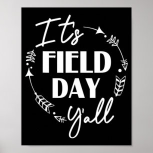 kids field day , field day tee for teacher 64 poster