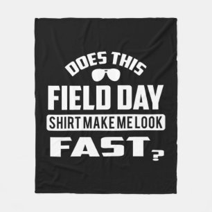Kids field day for teache yellow field day 84 fleece blanket