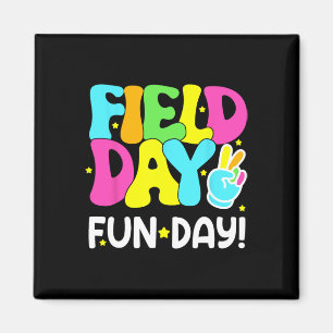 Kids Field Day Fun Day Last Day Of School Teacher Magnet