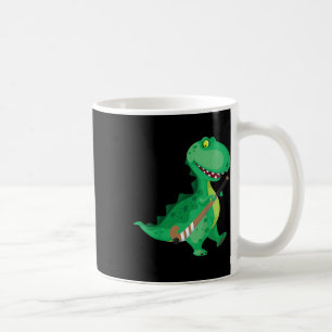 Kids Field Hockey Dinosaur Funny  Coffee Mug