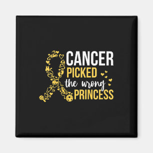 Kids Fight Childhood Cancer Quote for a Cancer War Magnet