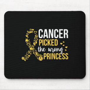 Kids Fight Childhood Cancer Quote for a Cancer War Mouse Pad