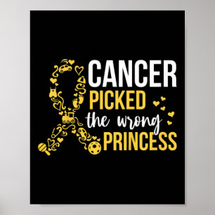 Kids Fight Childhood Cancer Quote For A Cancer War Poster
