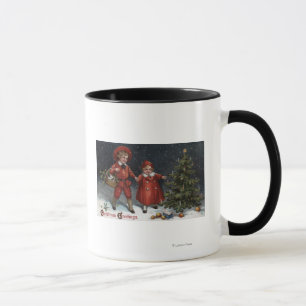 Kids Finished Decorating Tree Mug