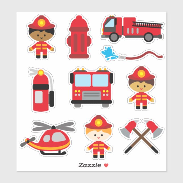 Kids Firefighter (Sheet)