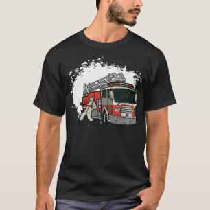 Kids firefighter s with firefighter alpaca buddhis T-Shirt