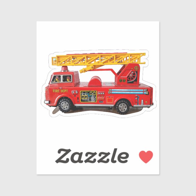KIDS FIRETRUCK T-SHIRT (Sheet)