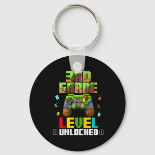 Kids First Day 3rd Grade Unlocked Boys Gamer Ck To Key Ring
