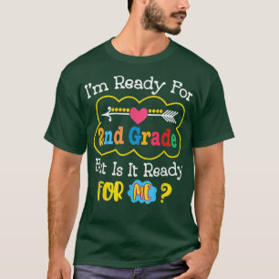 Kids First Day Of 2nd Grade Back To School T-Shirt