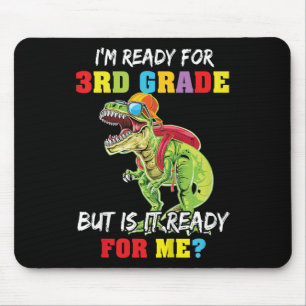 Kids First Day Of 3rd Grade Im Ready For Third Gra Mouse Pad