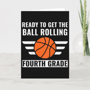 Kids First Day Of 4th Grade Boys Fourth Grade Bysk Card