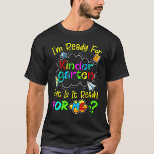 Kids First Day Of Kindergarten Back To School 17 T-Shirt