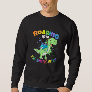 Kids First Day Of Pre-Kindergarten Toddler Boy Roa Sweatshirt