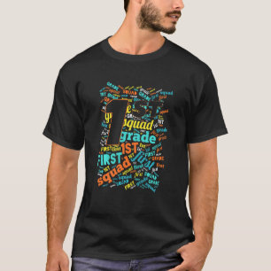 Kids First Grade Squad Back To School Class Of 203 T-Shirt