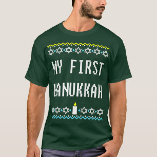 Kids First Hannukkah  For Kids Chanukah  Costume B T-Shirt
